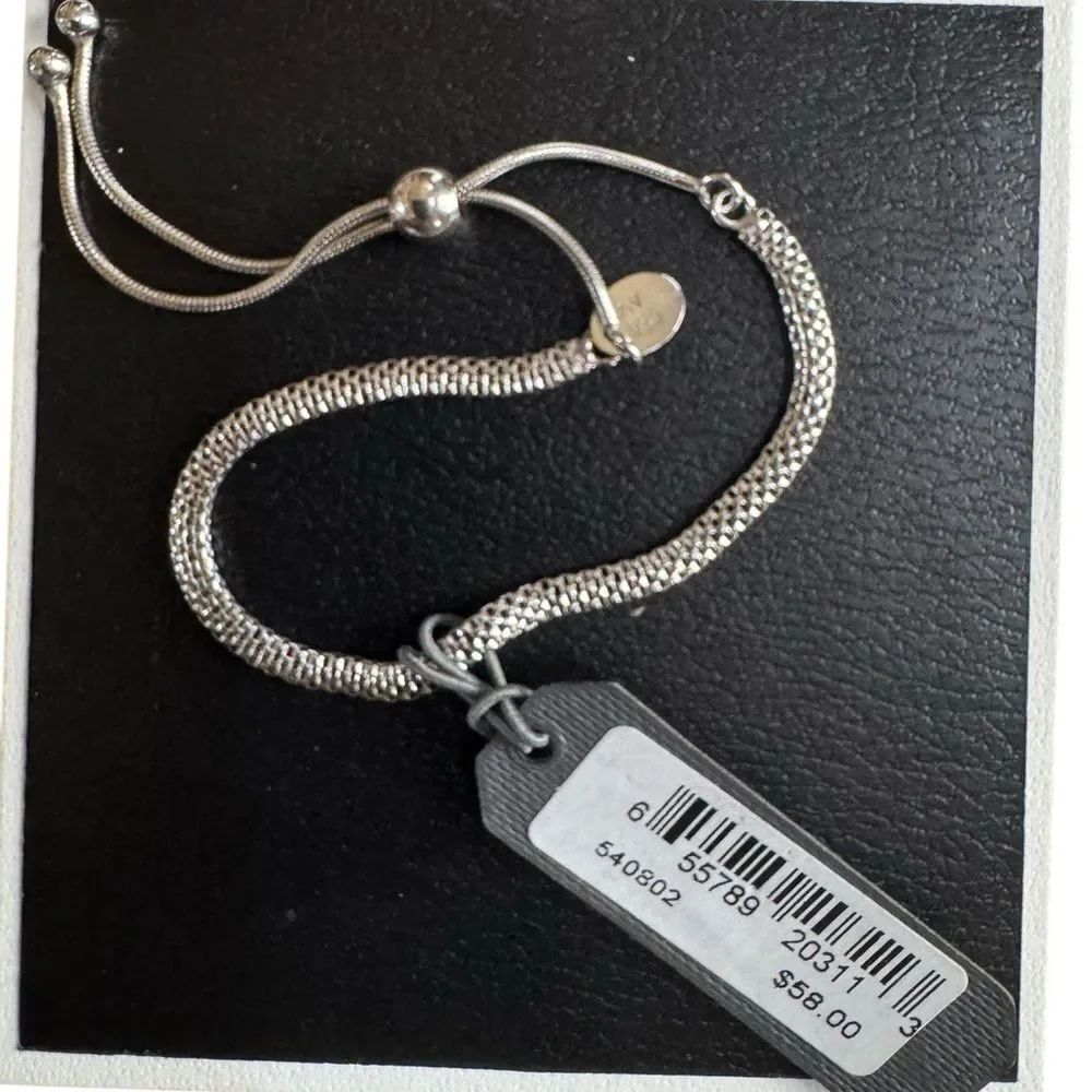 Argento Vivo Adjustable Sterling Silver Bracelet